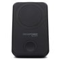 Realpower Powerbank PB-10000 10000mAh Cargador Inalámbrico Compatible MagSafe Negro para Smartphone y Reloj Inteligente