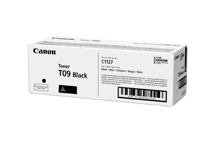 Canon Cartucho de Tóner T09 BK Negro (3020C006)