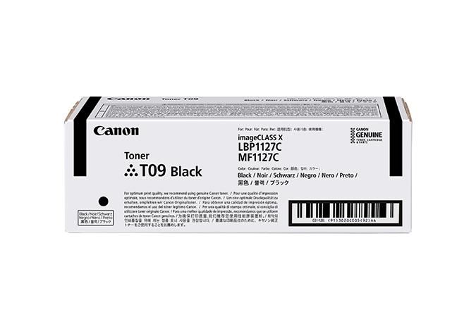 Canon Cartucho de Tóner T09 BK Negro (3020C006)