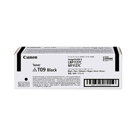 Canon Tóner T09 Negro T09 3020C006 Rendimiento 7.600 Páginas Compatible i-SENSYS X C1127P/C1127i/C1127iF
