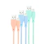 Nanocable Pack de 3 Cables 10.10.0401-CO1 USB-A Macho a Lightning Macho 1m - Colores Rosa, Verde, Azul - Compatible con iPhone, iPad