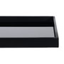Consola Negro Metal-Cristal 90 X 32 X 80 cm