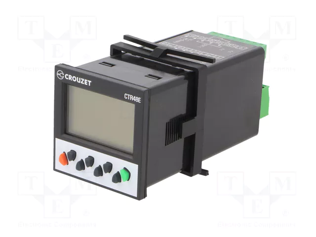 CROUZET CTR48E Contador Electrónico LCD