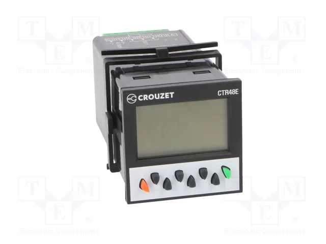 CROUZET CTR48E Contador Electrónico LCD