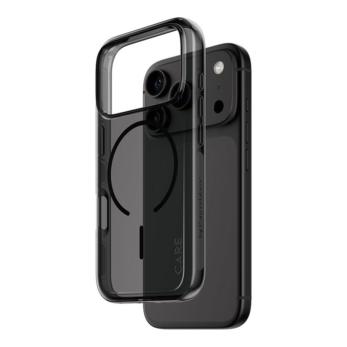PanzerGlass CARE™ Smokey Black MagSafe para iPhone 18 Pro y 17 Pro PanzerGlass CARE™ Smokey Black MagSafe para iPhone 18 Pro y 17 Pro