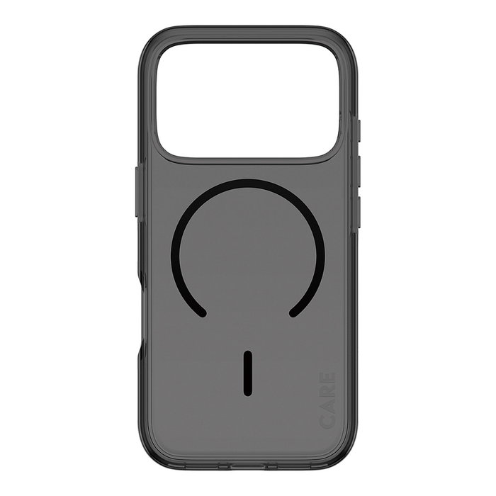 PanzerGlass CARE by PanzerGlass Smokey Case m. Schwarz MagSafe para iPhone 17 Pro
