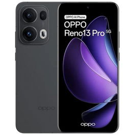 Oppo Reno13 Pro 5G - Smartphone con 512GB y 12GB RAM, pantalla AMOLED 6.83" 120Hz, triple cámara 50MP, batería 5800mAh y carga 80W, ColorOS 15