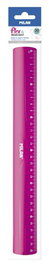 Regla Milan Flex Resinstant 30 Cms Rosa