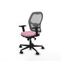PIQUERAS Y CRESPO Silla de oficina Jorquera Rosa y Gris