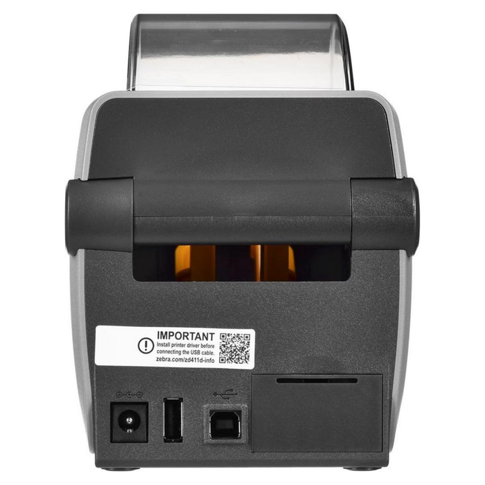 Zebra ZD411 Impresora de Etiquetas, Color Negro, Modelo ZD4A022-D0EM00EZ