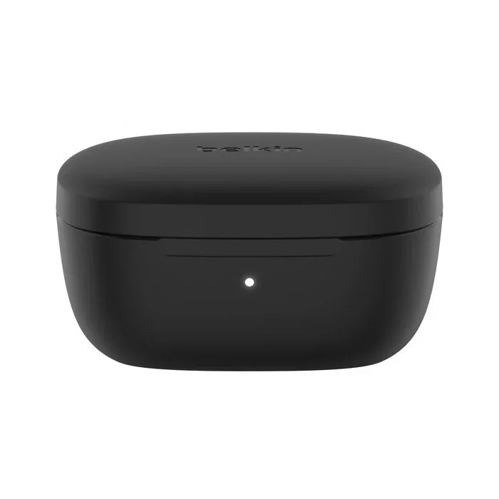 Belkin SoundForm Motion Auriculares True Wireless Stereo (TWS) Intraurales Bluetooth 5.2 con Cancelación Activa de Ruido, Micrófono, IPX5, Negro