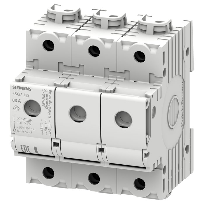 Siemens 5SG7133 Interruptor automático 3P 63A Siemens 5SG7133 Interruptor automático 3P 63A