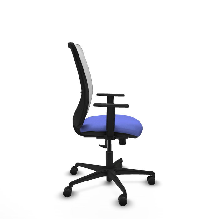 PIQUERAS Y CRESPO Silla de oficina Zulema Azul claro y Blanco