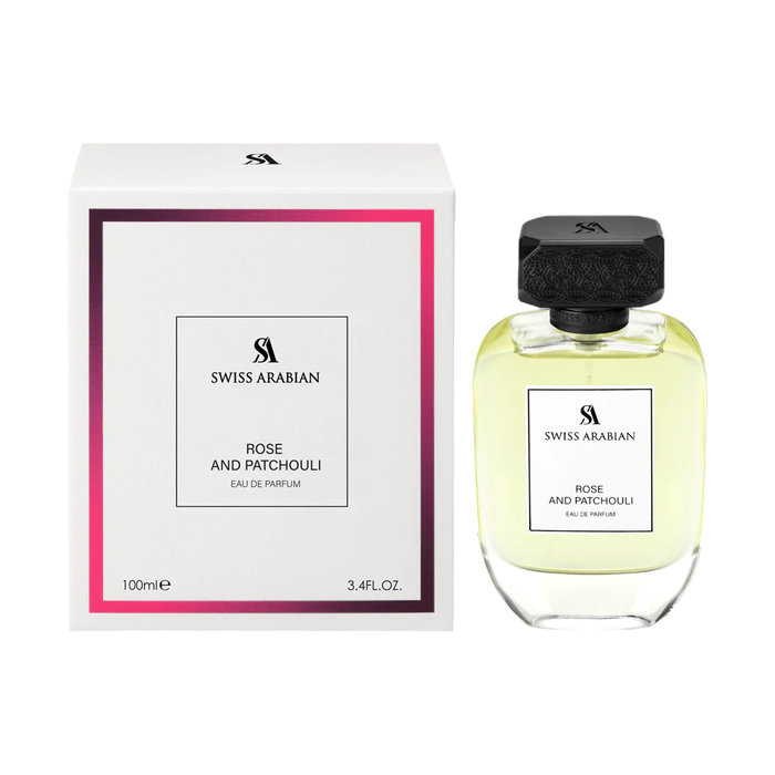 Swiss Arabian Rose and Patchouli Agua de perfume para mujeres