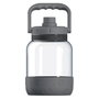 Asobu The Barkley Botella con Cuenco para Perro 1500 ml Gris