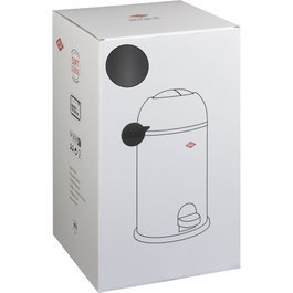 Wesco Kickmaster Junior Cubo de Basura Graphit Matt