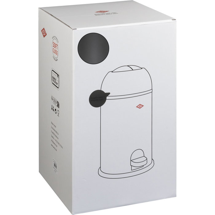 Wesco Kickmaster Junior Cubo de Basura Graphit Matt Wesco Kickmaster Junior Cubo de Basura Graphit Matt