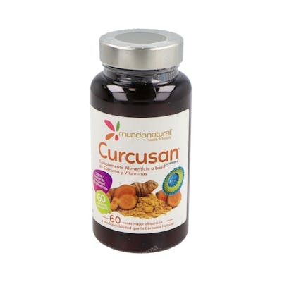 MUNDO NATURAL Curcusan 60 cápsulas