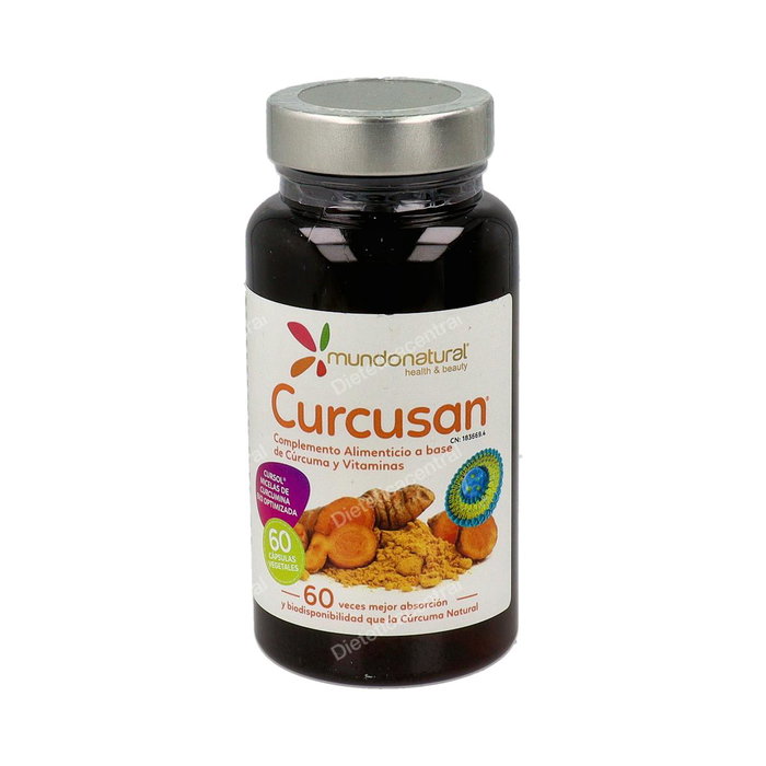 MUNDO NATURAL Curcusan 60 cápsulas MUNDO NATURAL Curcusan 60 cápsulas