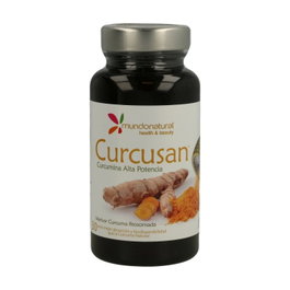 Mundo Natural Curcusan 60 cápsulas - Cúrcuma con Vitamina C y D3