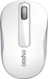 Rapoo M10 Plus Ratón inalámbrico 2.4 GHz, 1000 DPI, blanco