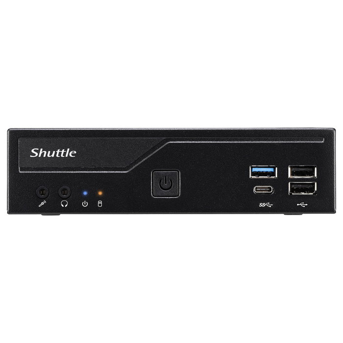 Shuttle DH610 Mini PC Barebone XPC slim Negro