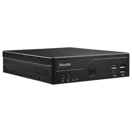 Shuttle DH610 Mini PC Barebone XPC slim Negro