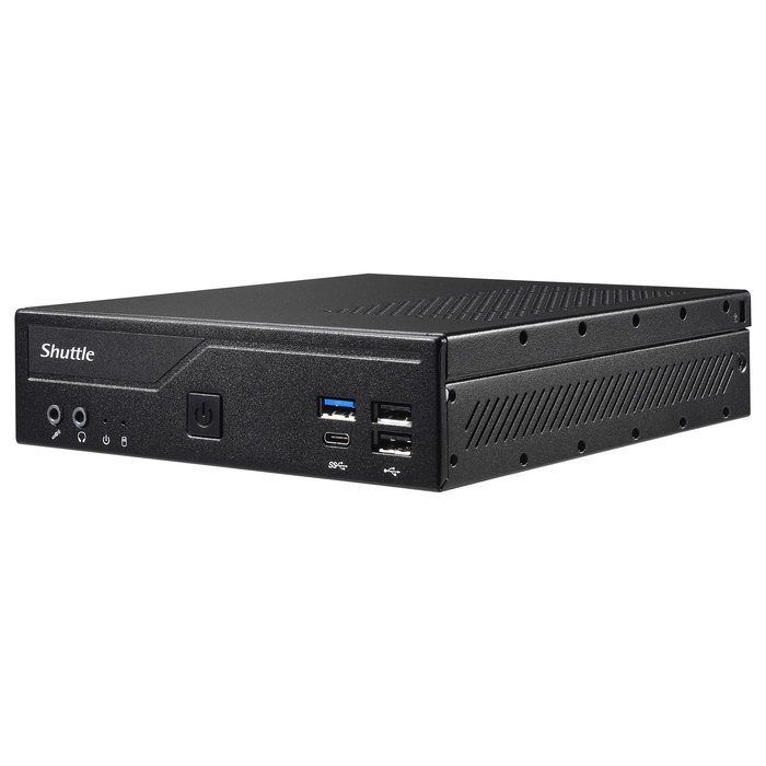 Shuttle DH610 Mini PC Barebone XPC slim Negro