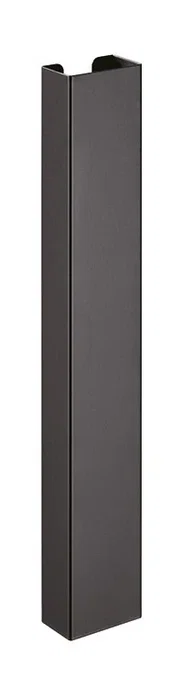 Neomounts ADS06-123BL Canaleta Organizador de Cables para Escritorio - Panel Guíacables con Fijación Magnética en Acero, Negro, 1 Pieza