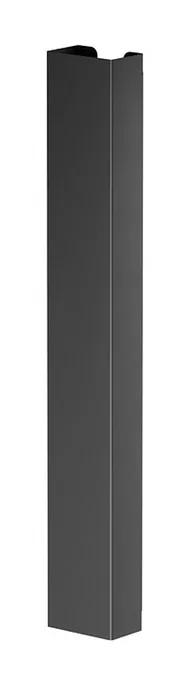 Neomounts ADS06-123BL Canaleta Organizador de Cables para Escritorio - Panel Guíacables con Fijación Magnética en Acero, Negro, 1 Pieza