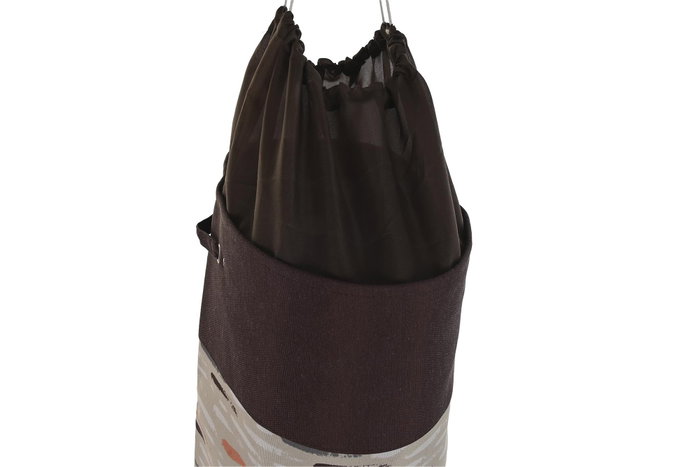 DKD Home Decor Set de 3 Cestos para la Ropa Pinceladas en Poliéster