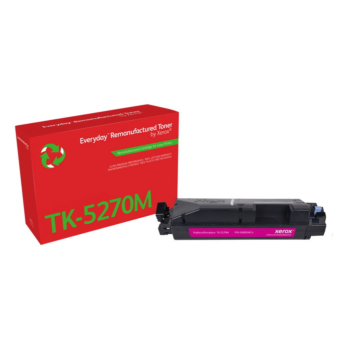Xerox Everyday Cartucho de Tóner Magenta para Kyocera TK-5270M (Remanufacturado)
