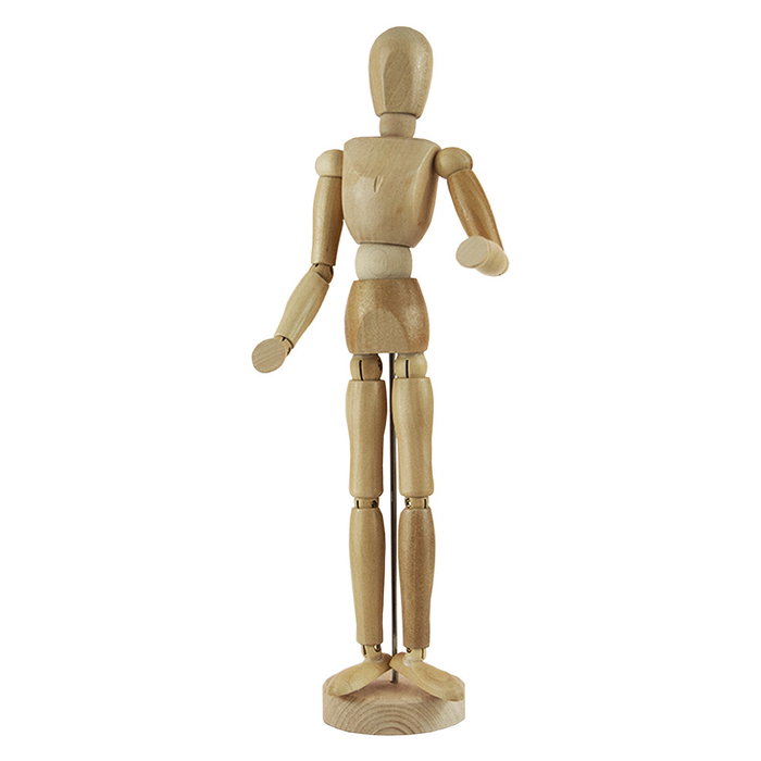 TALENS Maniquí de Pintura de Madera Masculino 30 cm