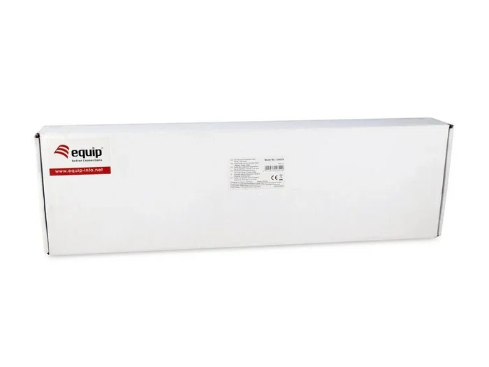 Equip Patch Panel 24 Puertos RJ45 Cat6 1U Gris