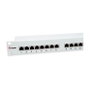 Equip Patch panel 24x RJ45 Cat6 19 pulg FTP 1U Gris