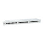 Equip Patch panel 24x RJ45 Cat6 19 pulg FTP 1U Gris