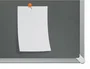 Nobo Tablero de Anuncios Impression Pro Gris Fieltro 900x600 mm Marco Aluminio