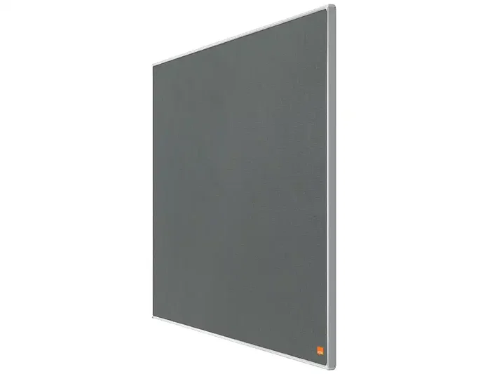 Nobo Tablero de Anuncios Impression Pro Gris Fieltro 900x600 mm Marco Aluminio