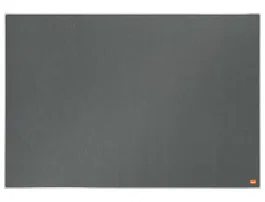 Nobo Tablero de Anuncios Impression Pro Gris Fieltro 900x600 mm Marco Aluminio