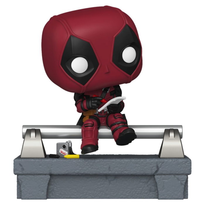 Funko Marvel POP! Deluxe Deadpool on Bridge