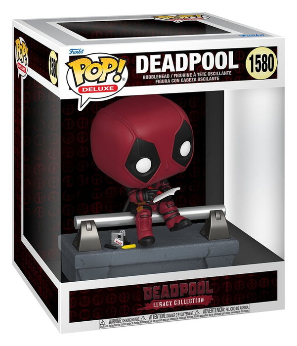 Marvel POP! Deluxe Vinyl Figura Deadpool on Bridge 9 cm Marvel POP! Deluxe Vinyl Figura Deadpool on Bridge 9 cm