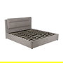 Cama Canapé Gris Tejido Dormitorio 191 X 212 X 113 cm