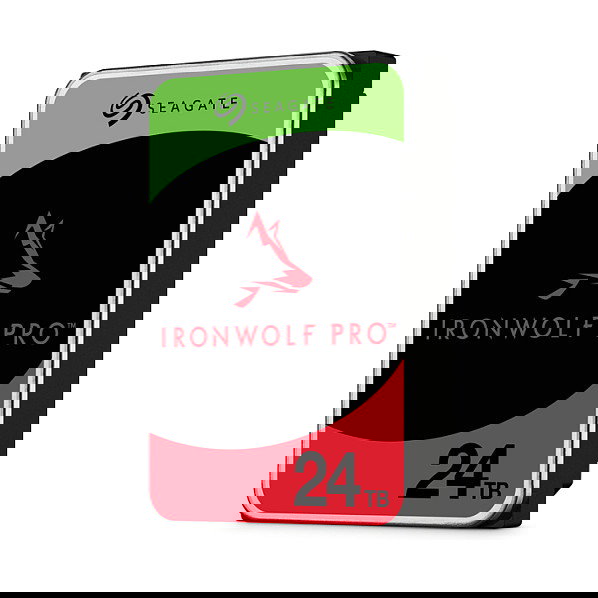 Seagate IronWolf Pro ST24000NT002 Disco Duro 24TB 7200RPM 512MB 3.5" Serial ATA III