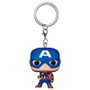 FUNKO Llavero Pocket POP Capitán América Classics Marvel