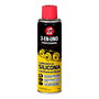 3 en 1 Lubricante de Silicona 34468 Spray 250ml para Metales, Gomas, Plásticos y Piezas Eléctricas