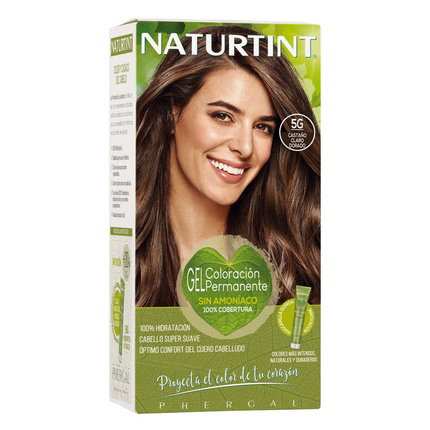 Naturtint Tinte sin amoniaco 5G-Castaño Claro Dorado 170 ml Naturtint Tinte sin amoniaco 5G-Castaño Claro Dorado 170 ml