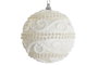 DKD Home Decor Decoración Colgante Porexpan 8x8x8 cm Blanco