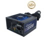 CoolBox Fuente de Alimentación ATX 550W PowerLine III, 85% Eficiencia, PFC Activo, Ventilador 120mm Silencioso, Cables Planos, Conectores ATX 20+4, PCIe 6+2