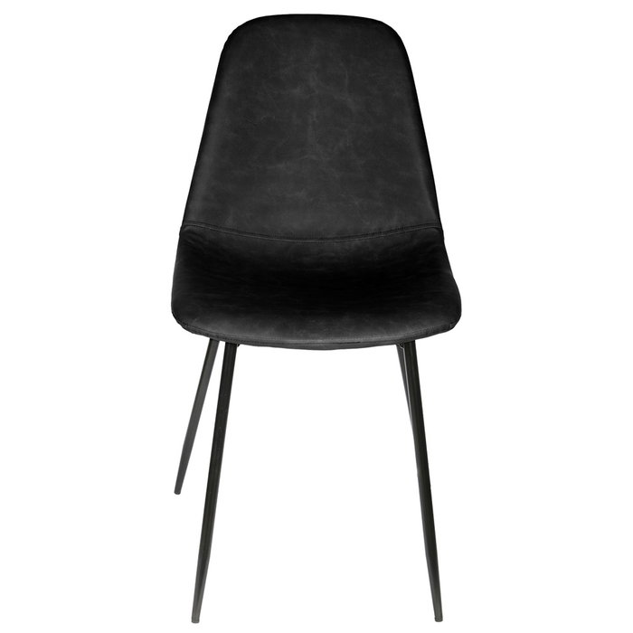 Home Deco Factory Silla Negra Colección Industriel