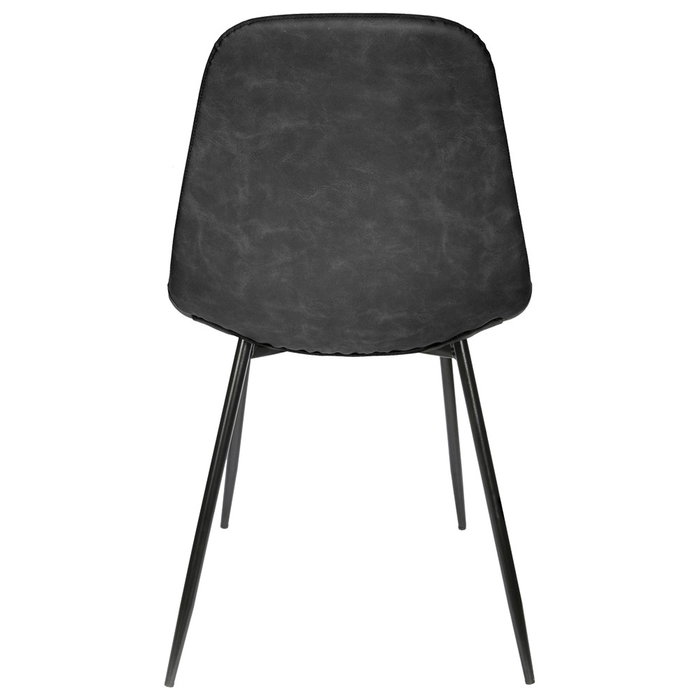 Home Deco Factory Silla Negra Colección Industriel